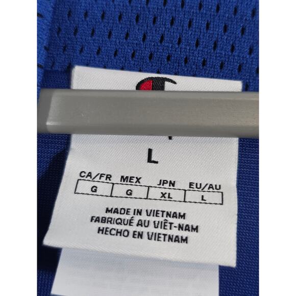 Champion Men's standard fit mesh full zip track jacket size large - Picture 5 of 6